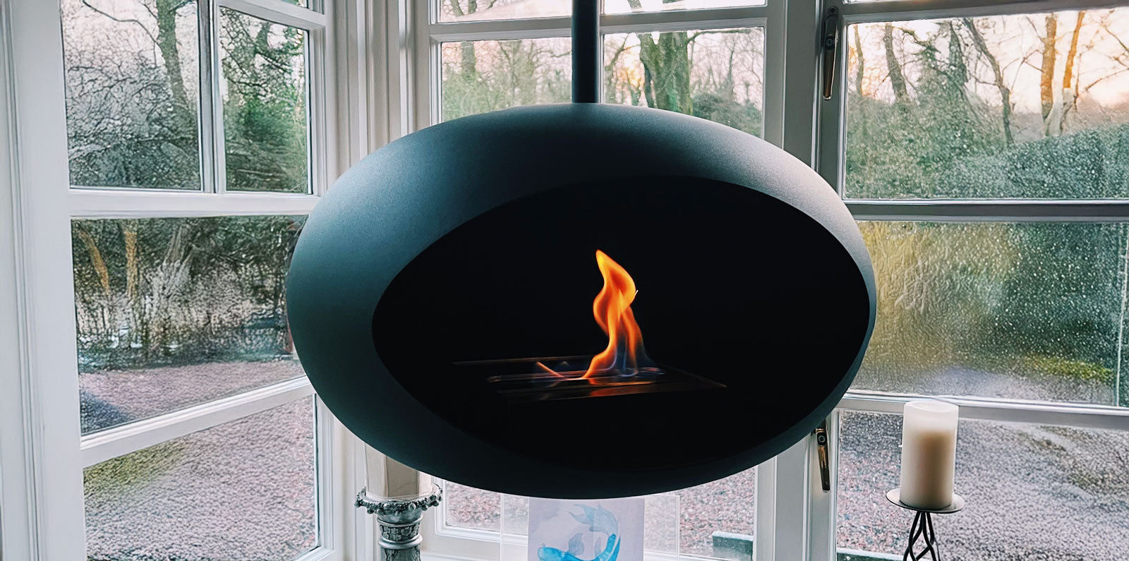 Sky – The Suspended Statement Fireplace from Le Feu banner