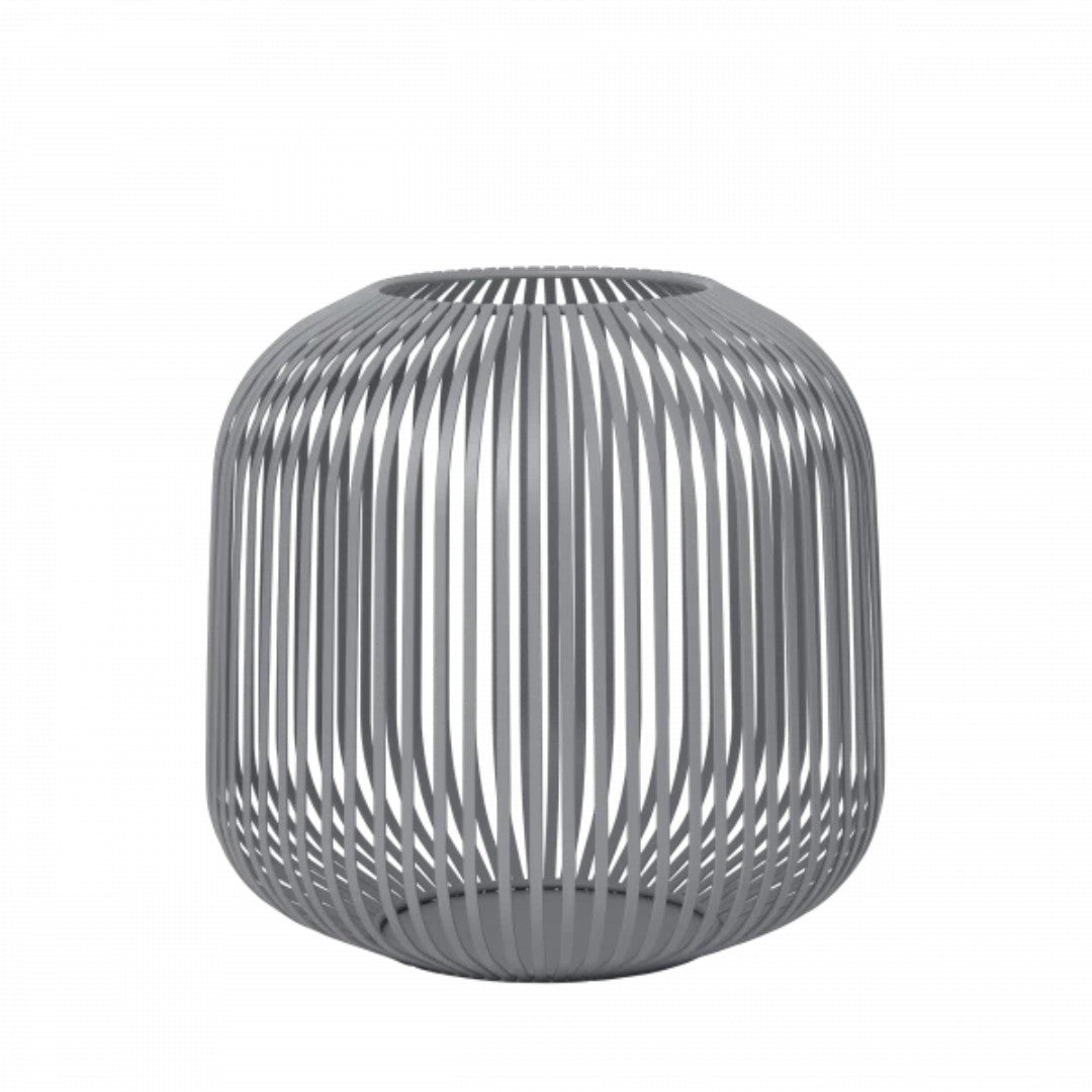 Medium Indoor Lantern in Grey