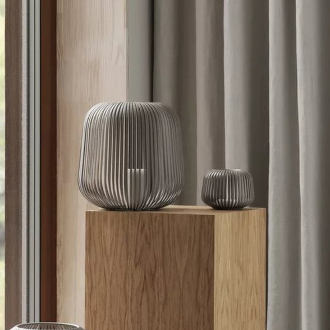 Extra Small Indoor Lantern in Grey