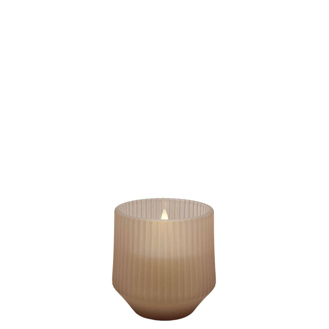LED Wax Scented Candle in Lemon, Ginger & Mango
