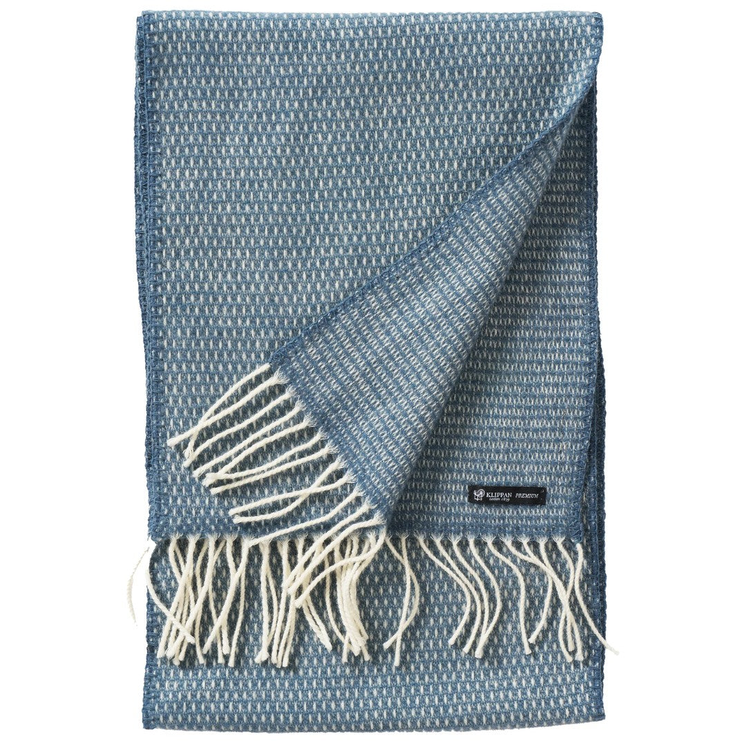 Merino Scarf in Dusty Blue