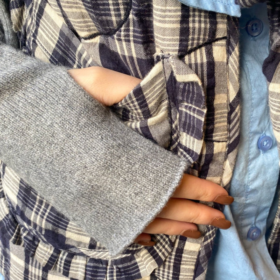Cashmere Wristwarmers in Flannel Grey