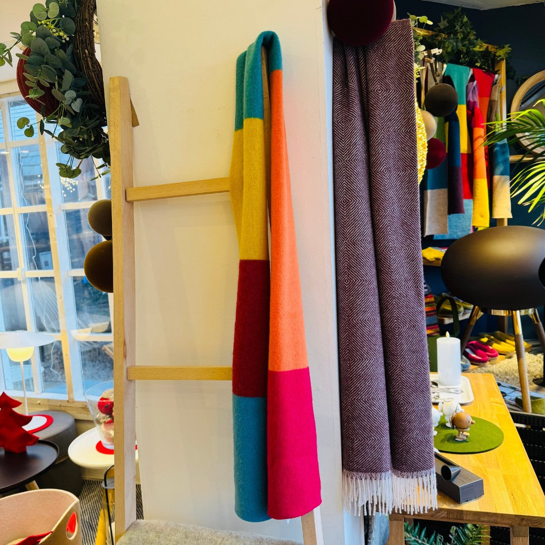 Avalon Striped Wool Scarf