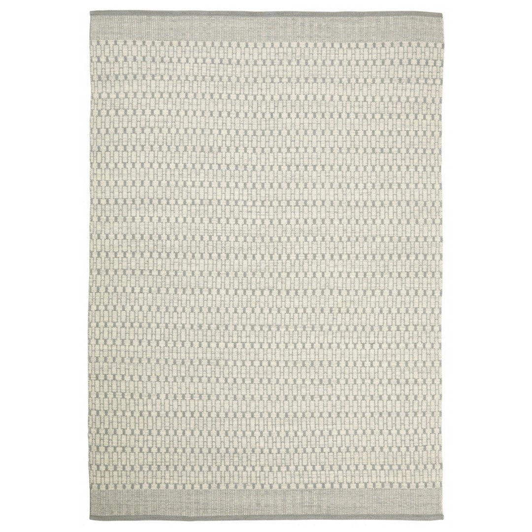 Mahi Rug in Off White & Light Grey