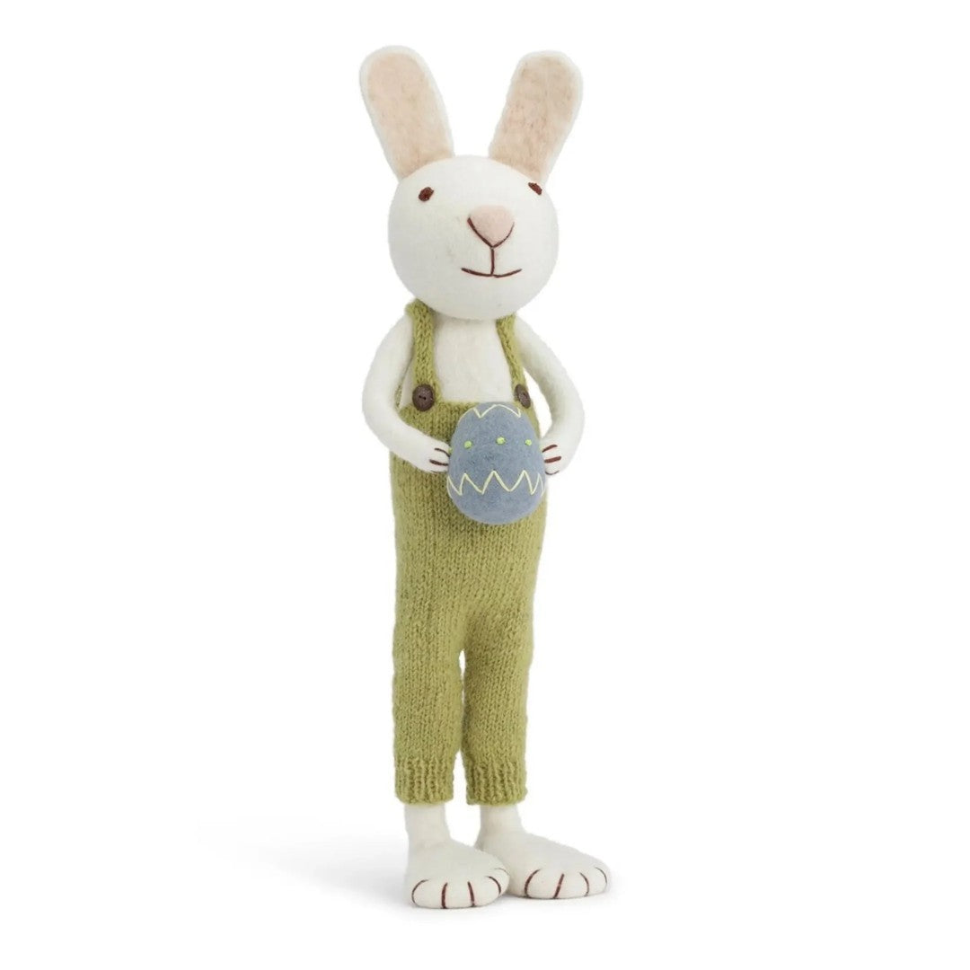 Extra Large Felt Bunny with Egg
