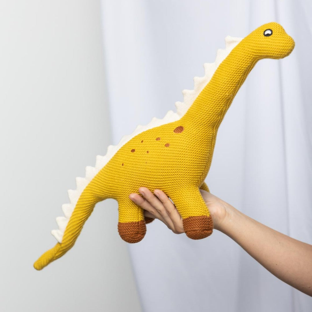 Yellow Dino Cuddle Toy