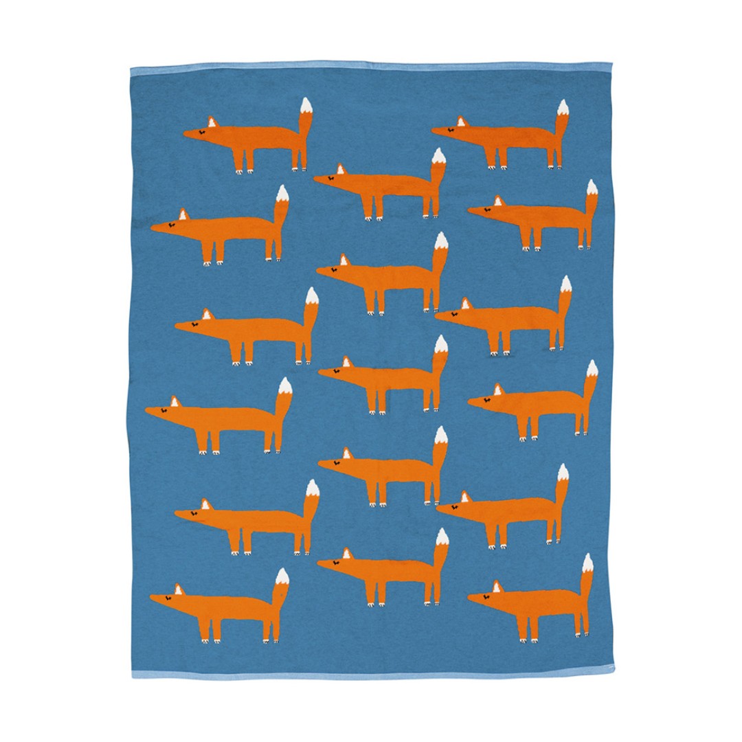 Reversible Baby Blanket Foxy