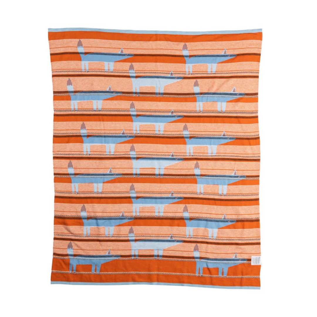 Reversible Baby Blanket Foxy