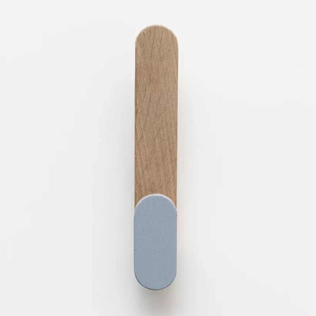 Charteuse Blue Geometrical Coat Hook