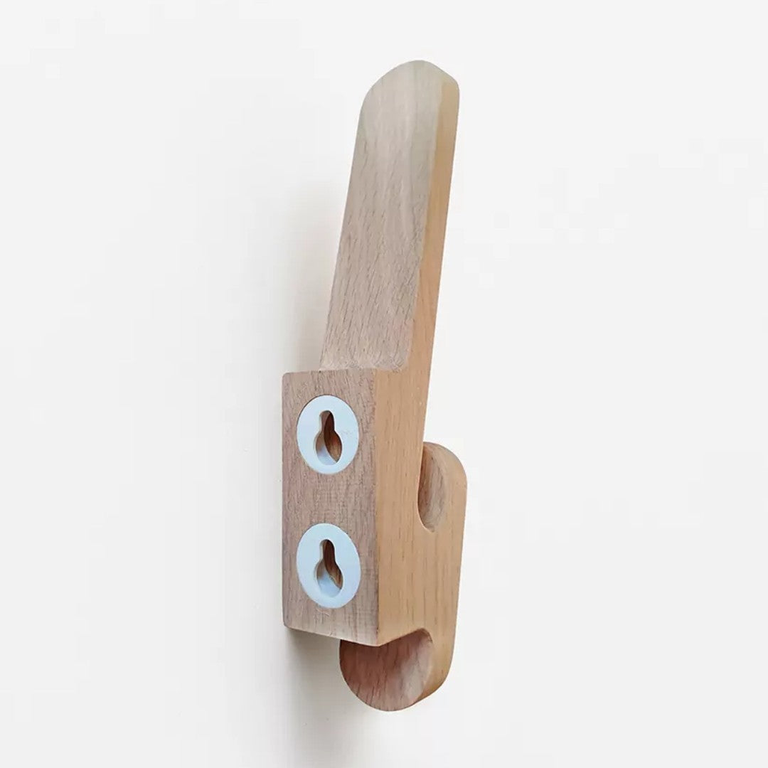 Red Geometrical Coat Hook