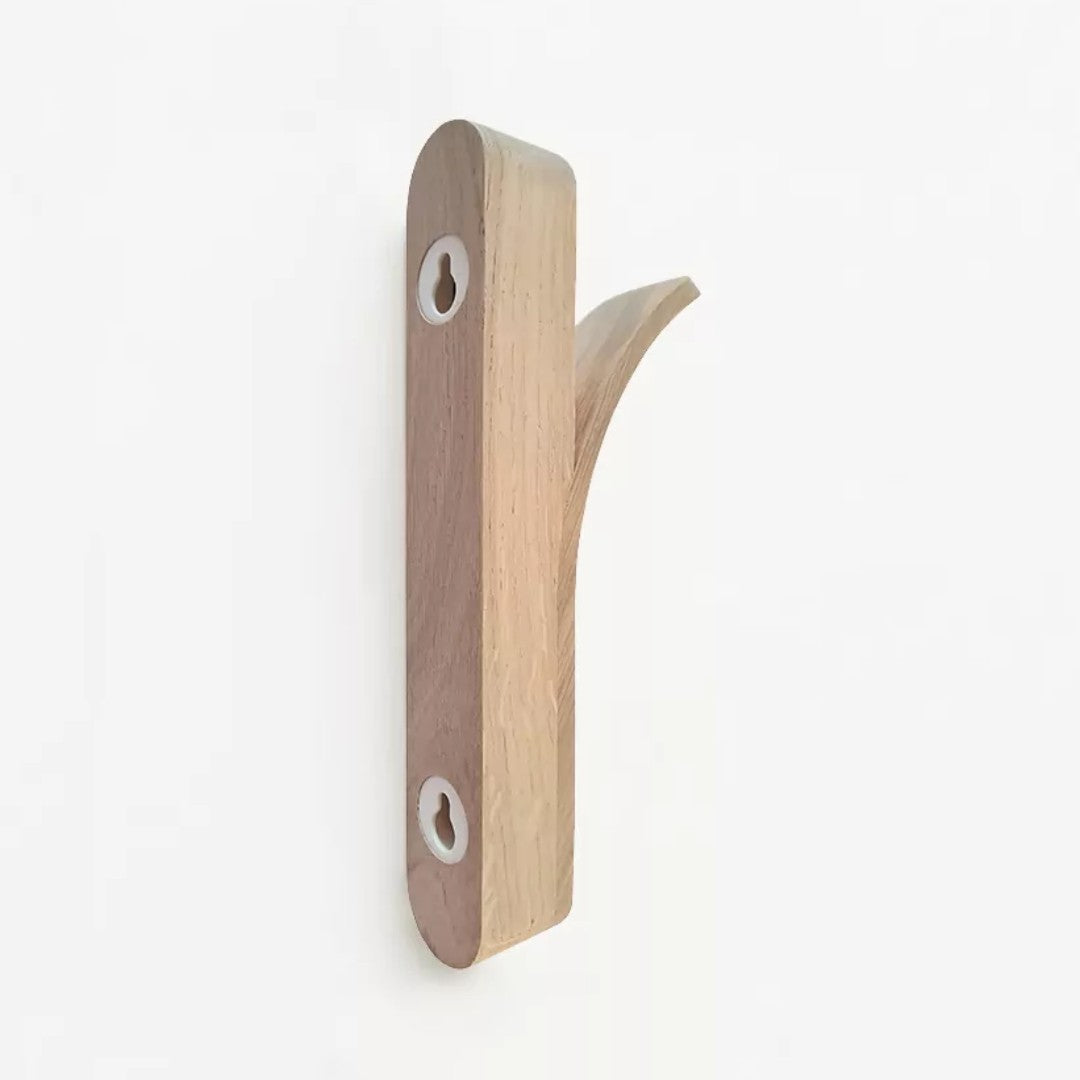 Solid Beech Geometric Coat Hook