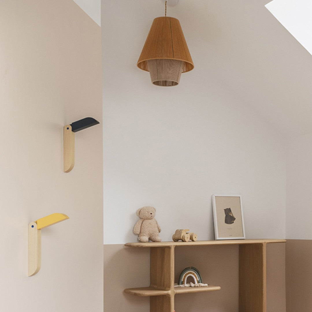 Grey Toucan Coat Hook