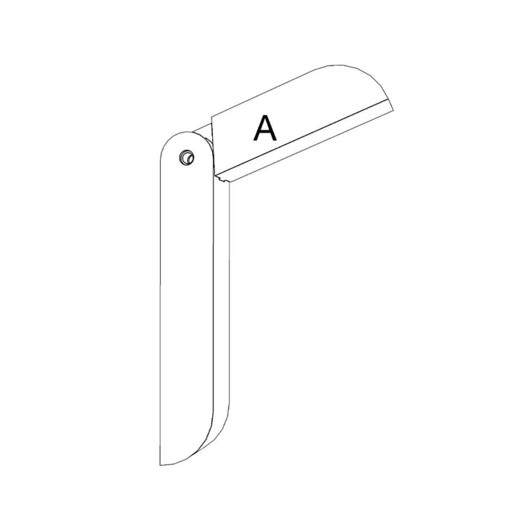 Grey Toucan Coat Hook
