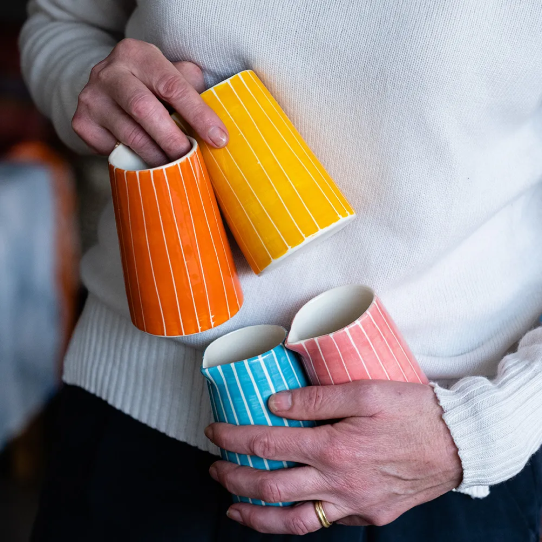 Creamer Sgrafitto Stripe