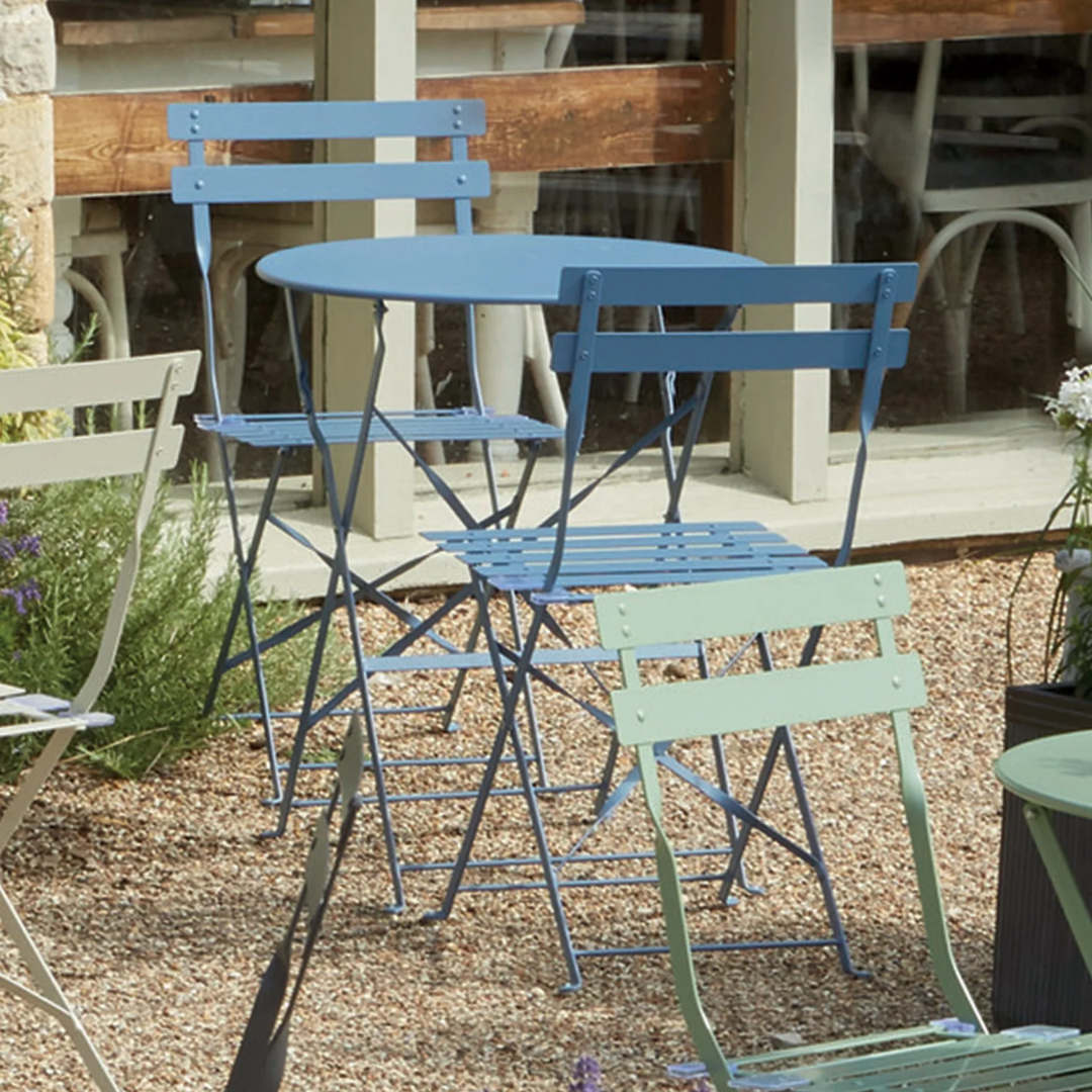 Small Bistro Set in 3 Colours (Table + 2 Chairs)