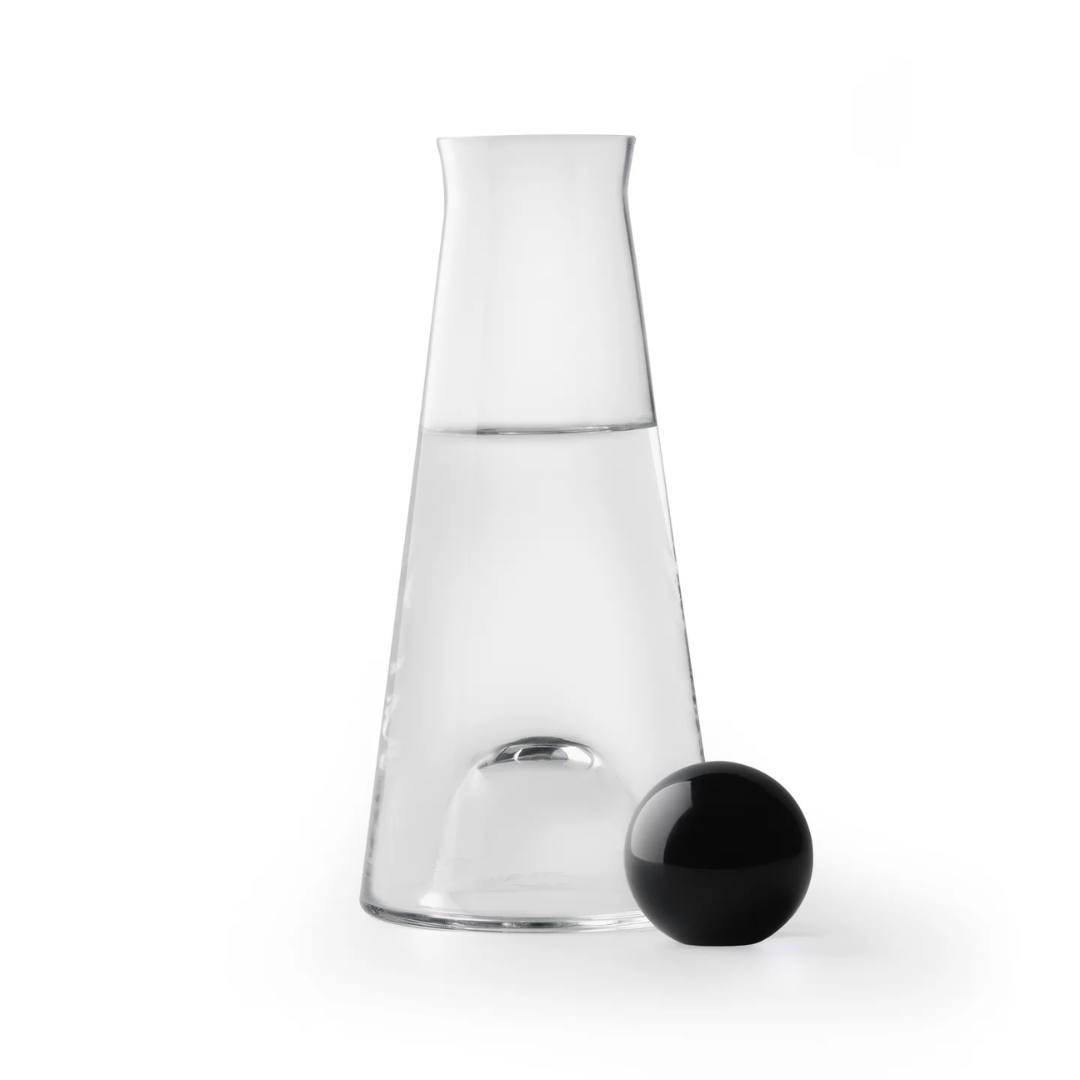 Large Carafe with Ball Stopper in 3 Colours
