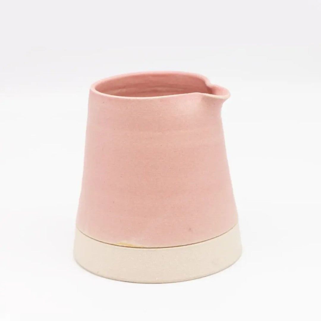 Ceramic Large Creamer in Baby Pink