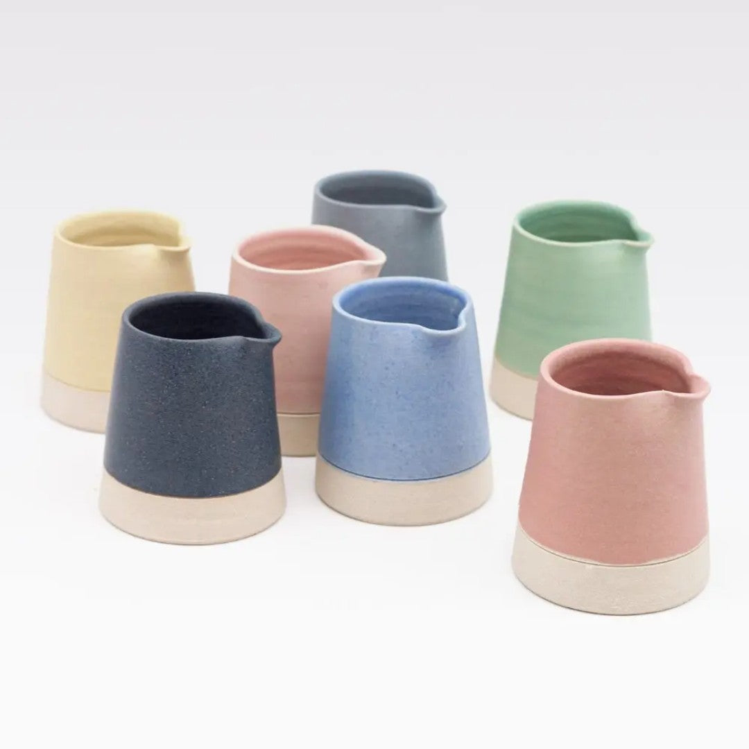 Ceramic Large Creamer in Coral