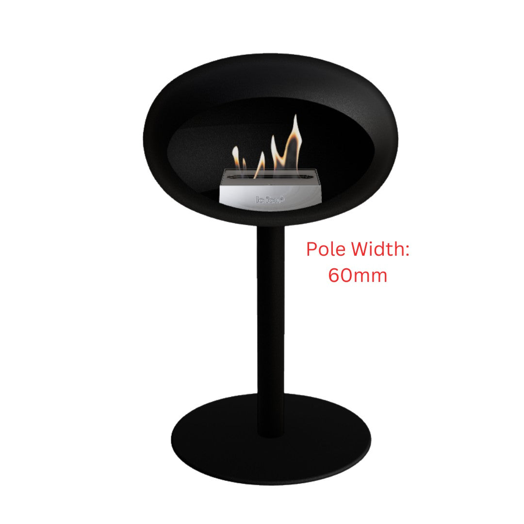 All Black Ground Low - Two Pole Sizes