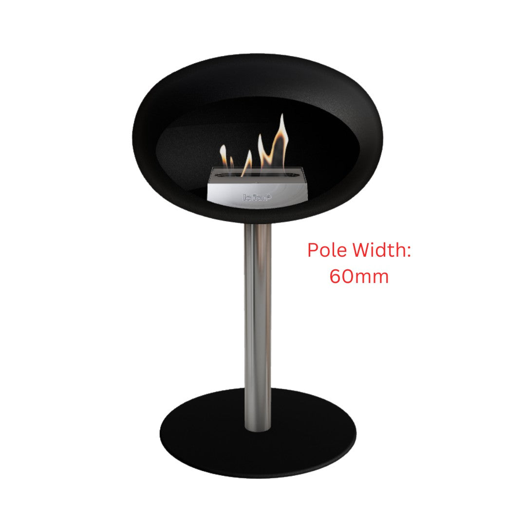All Black Ground Low - Two Pole Sizes