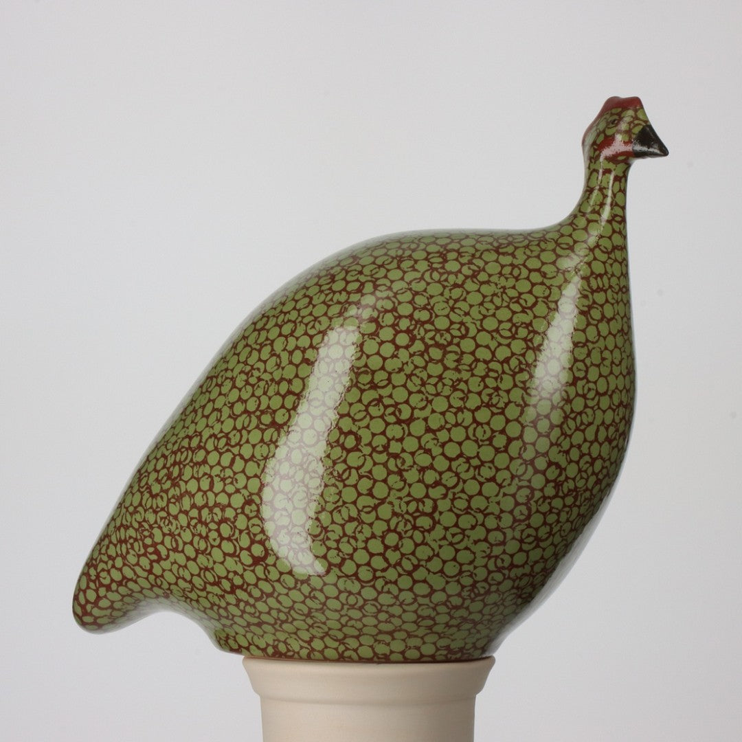 Guinea Fowl Green Speckled Bordeaux