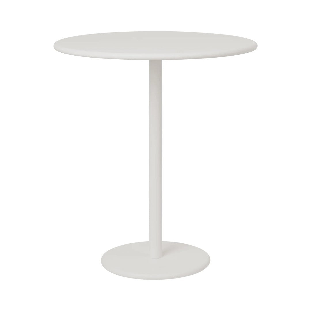 Outdoor Side Table in Silk Gray
