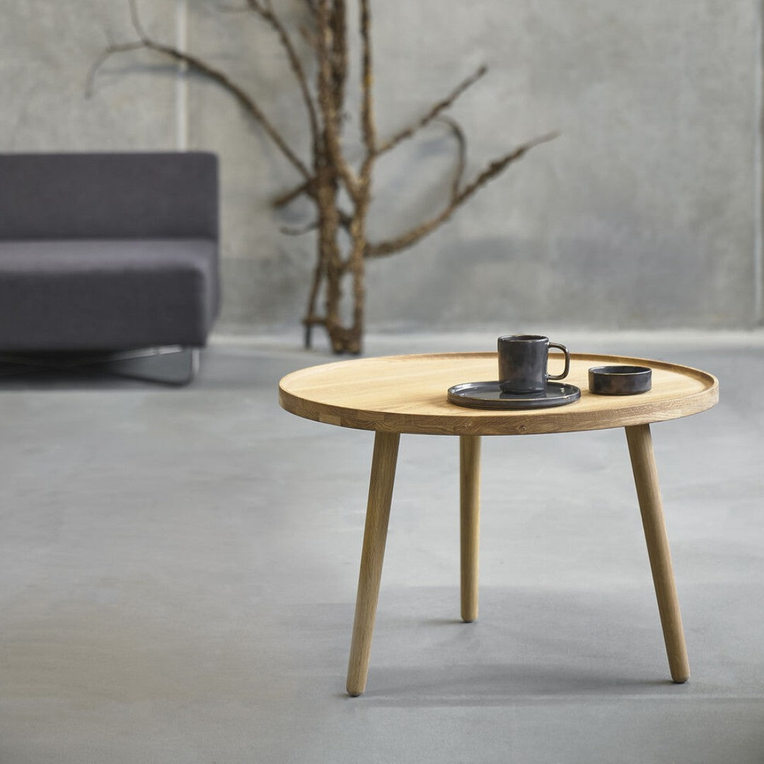 Round Oak Coffee Table