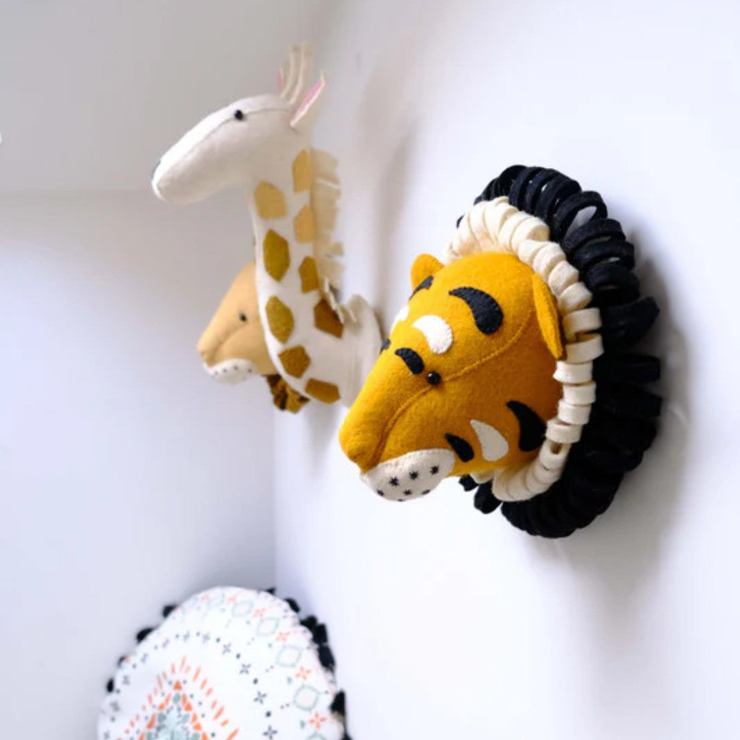Medium Felt Head Tiger