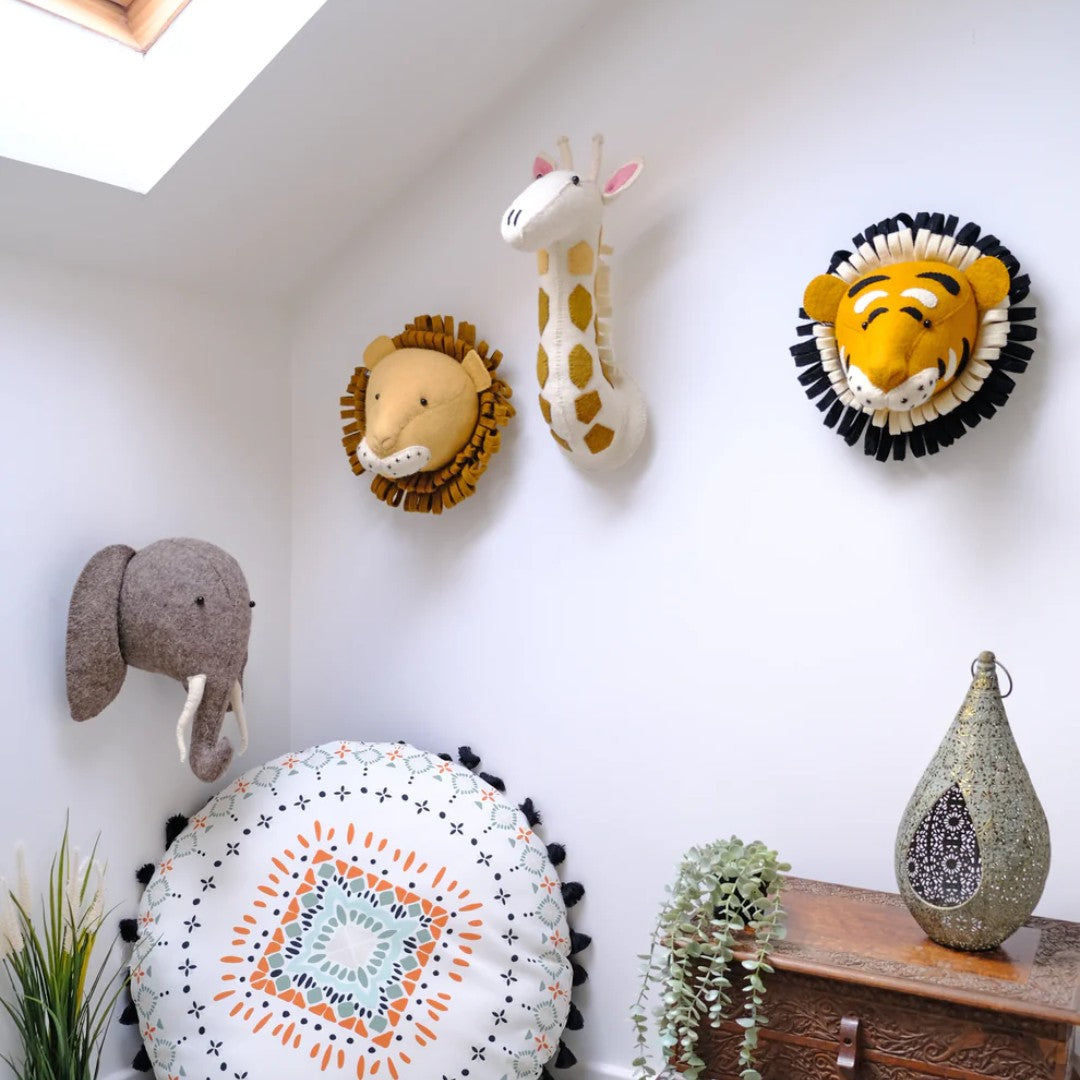 Medium Felt Head Tiger