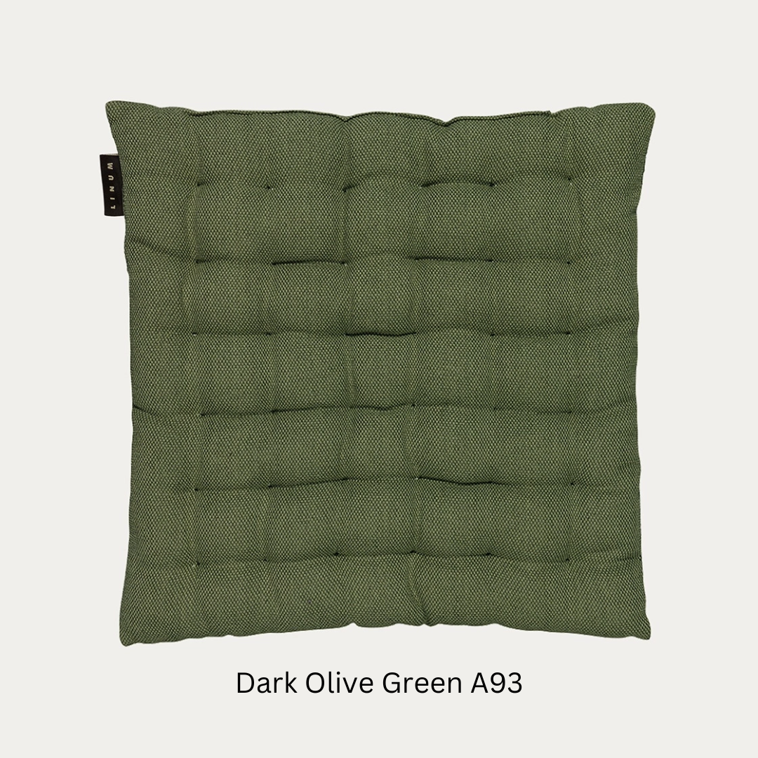 Pepper Seat Cushion 40 x 40cm in 15 colours