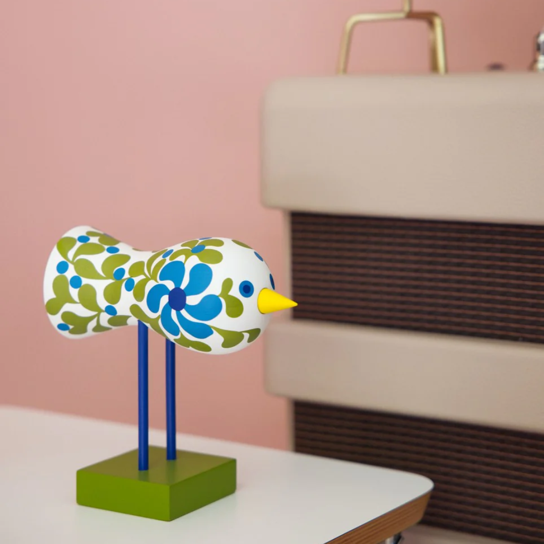 Retro Bird Sculpture in 8 Colours