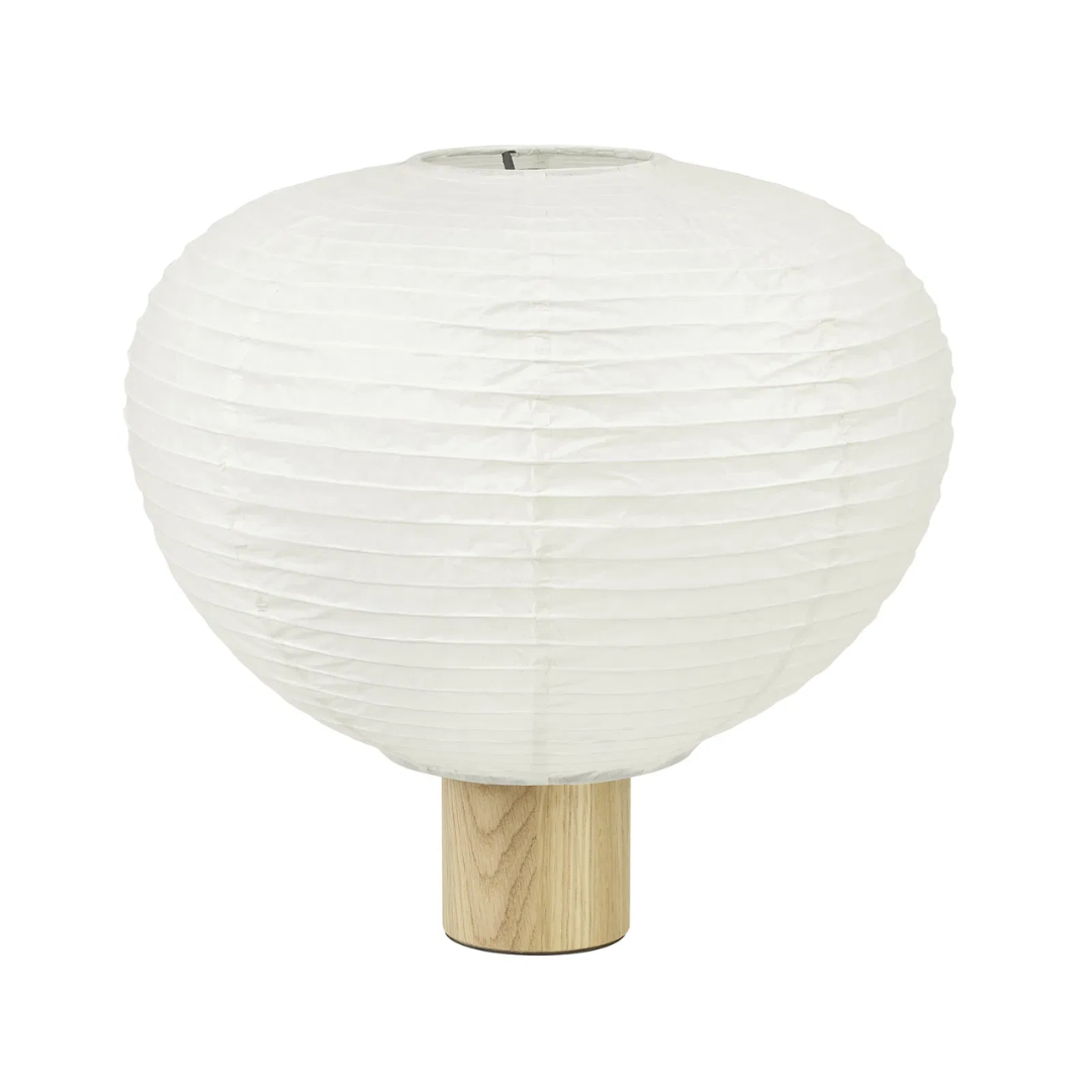 Oak & Ricepaper Lamp in 2 Sizes