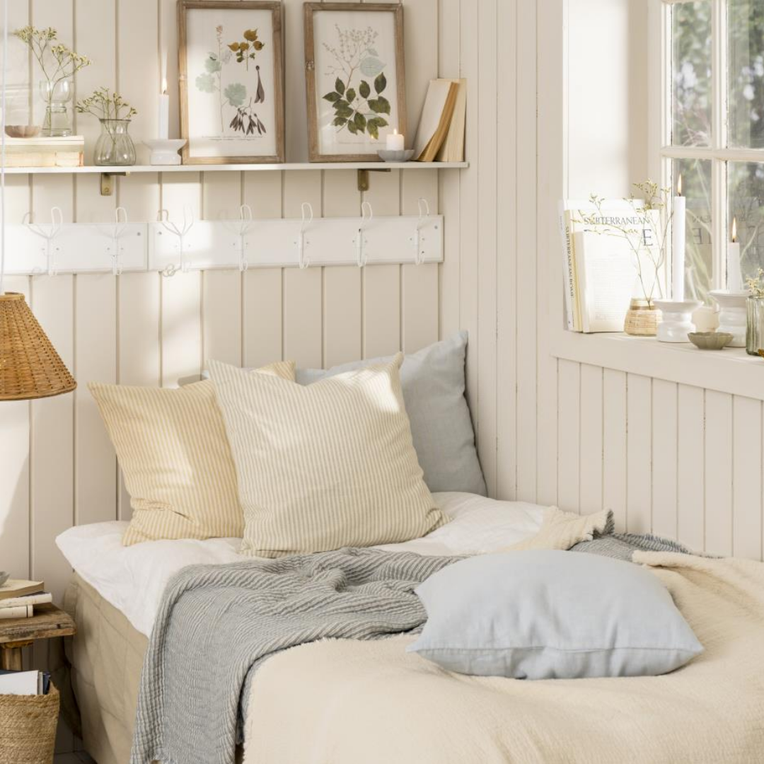 Stone Washed Linen Cushion 50 x 50cm in 10 colours