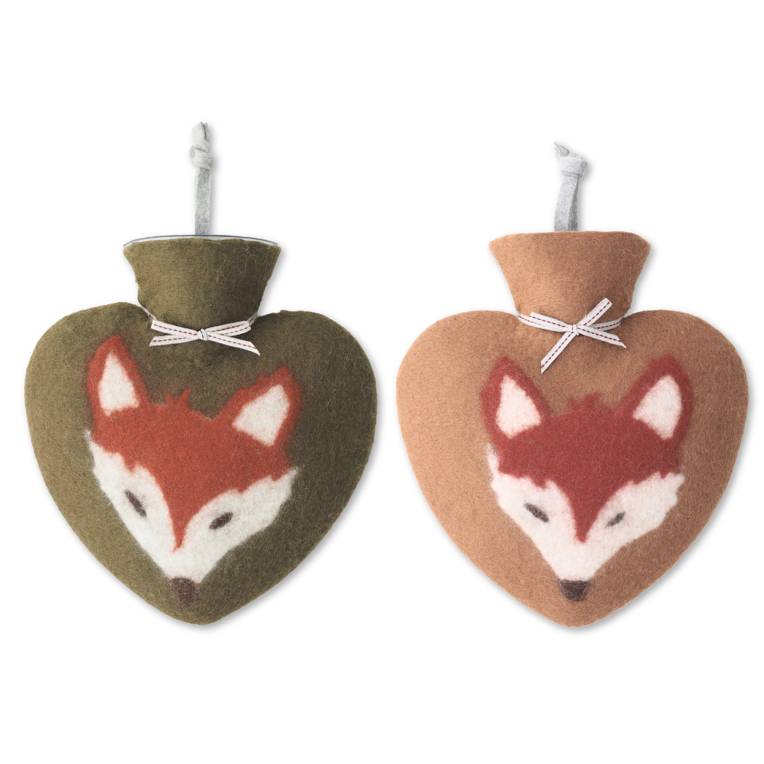 Fox Hot water Bottle in 2 Colours