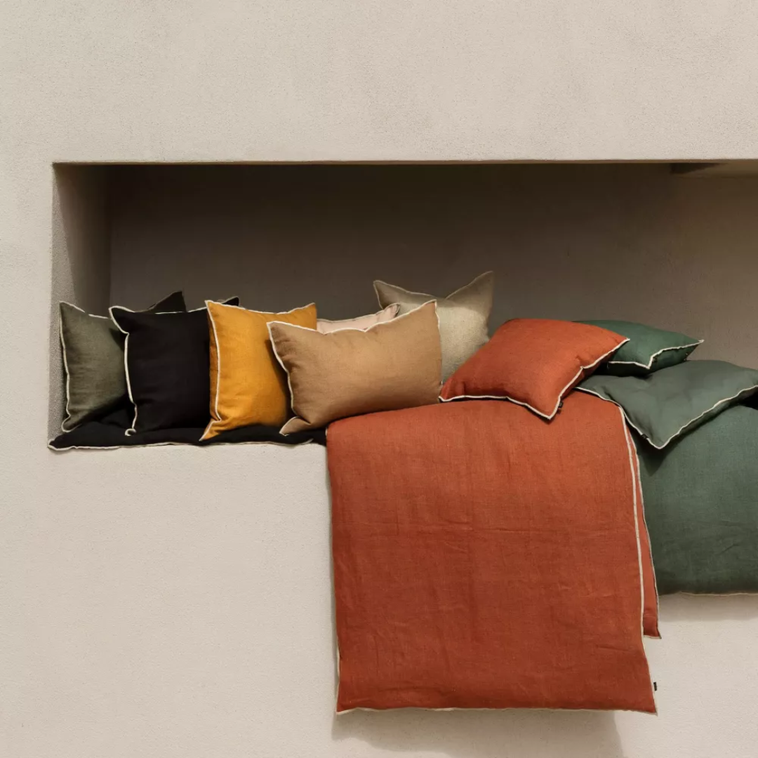 Washed Linen Bedroll - 2 colours