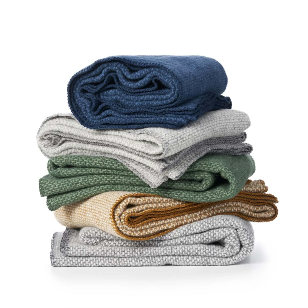 Domino Throw in 4 Colours