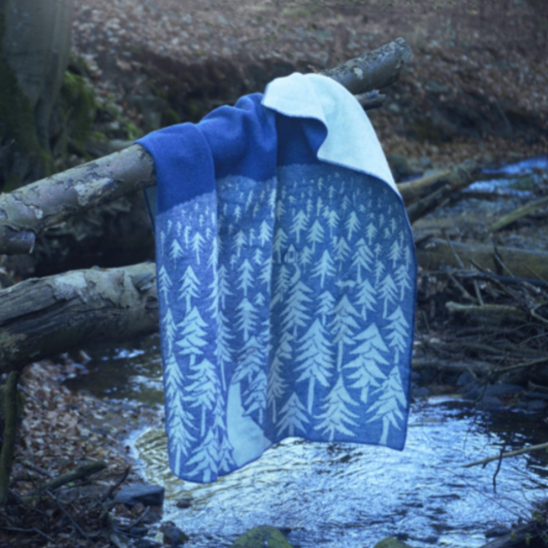 House in the Forest Throw - 3 colours