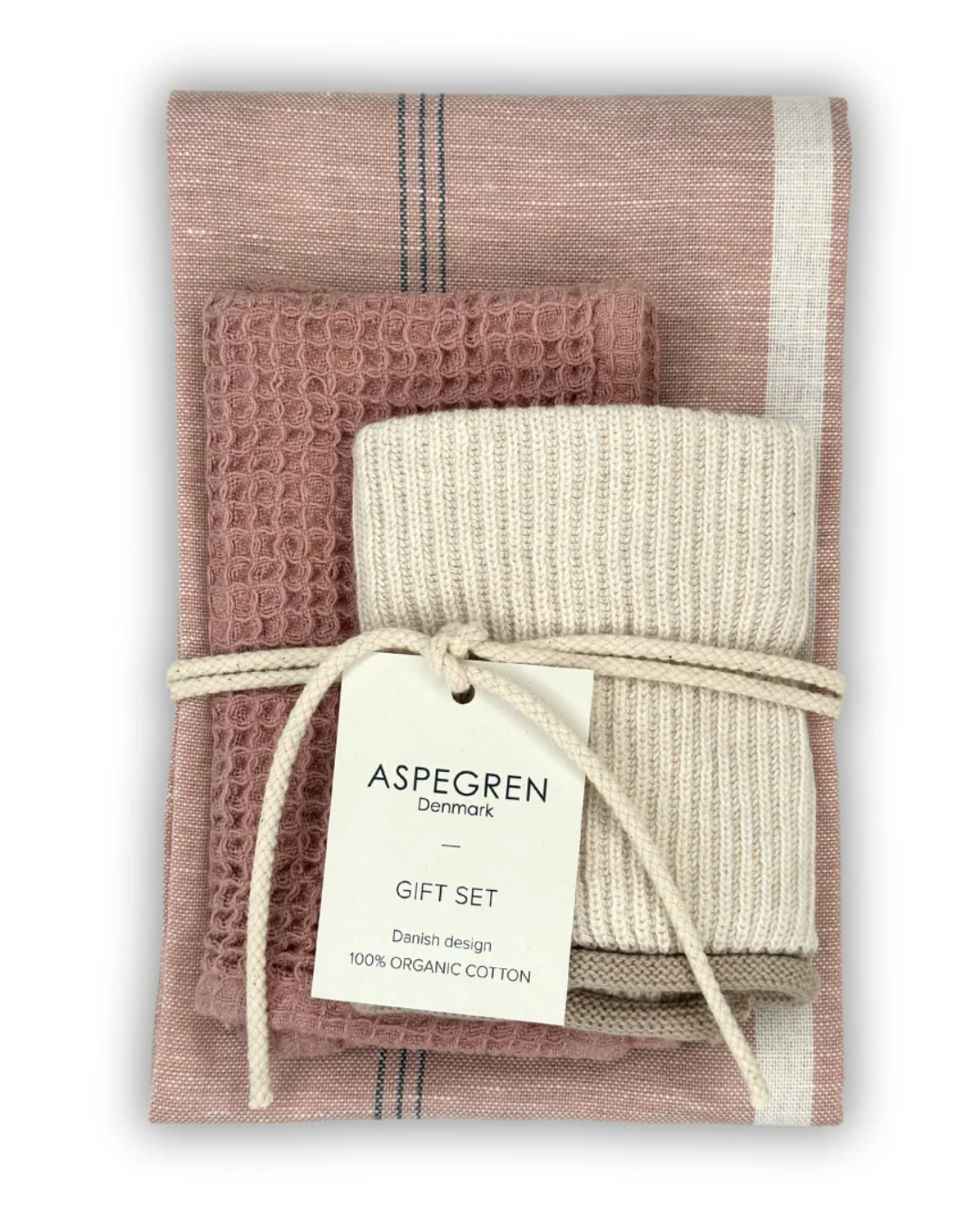 Lychee Tea Towel & Dishcloth Gift Set of 3