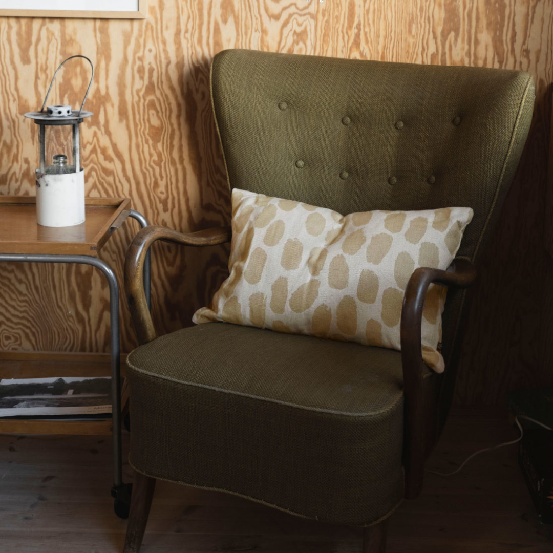 Sand Abstract Dots Cushion 40 x 60cm