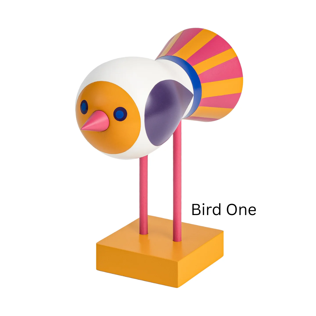 Wooden Birds - 6 Colours