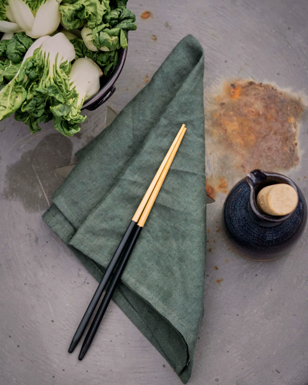 Jade Linen Napkin 40 x 40cm