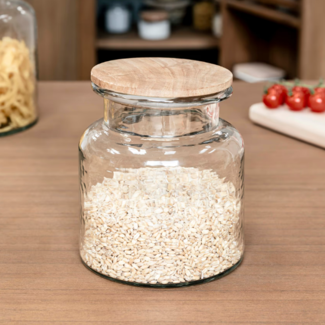 Glass Storage Jar - 3 Sizes
