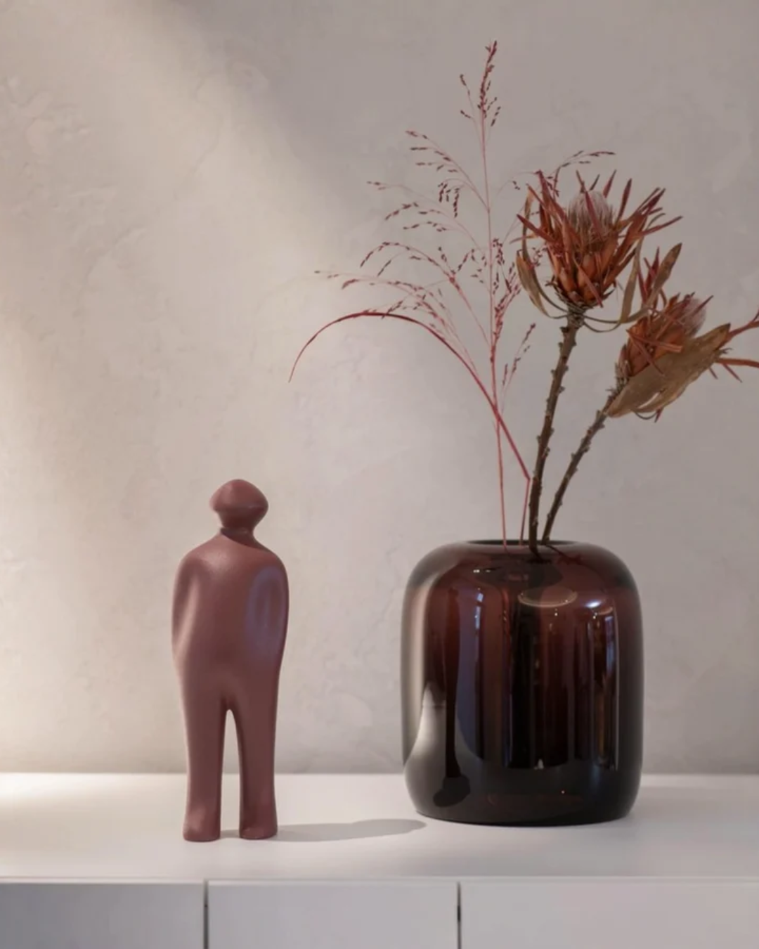 Raisin Small Ceramic Figure