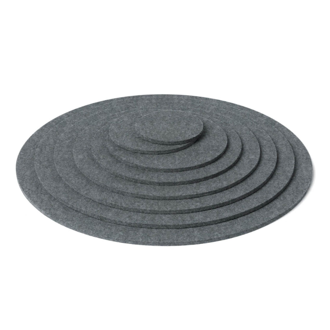 Anthracite Felt Placemat in 3 Sizes