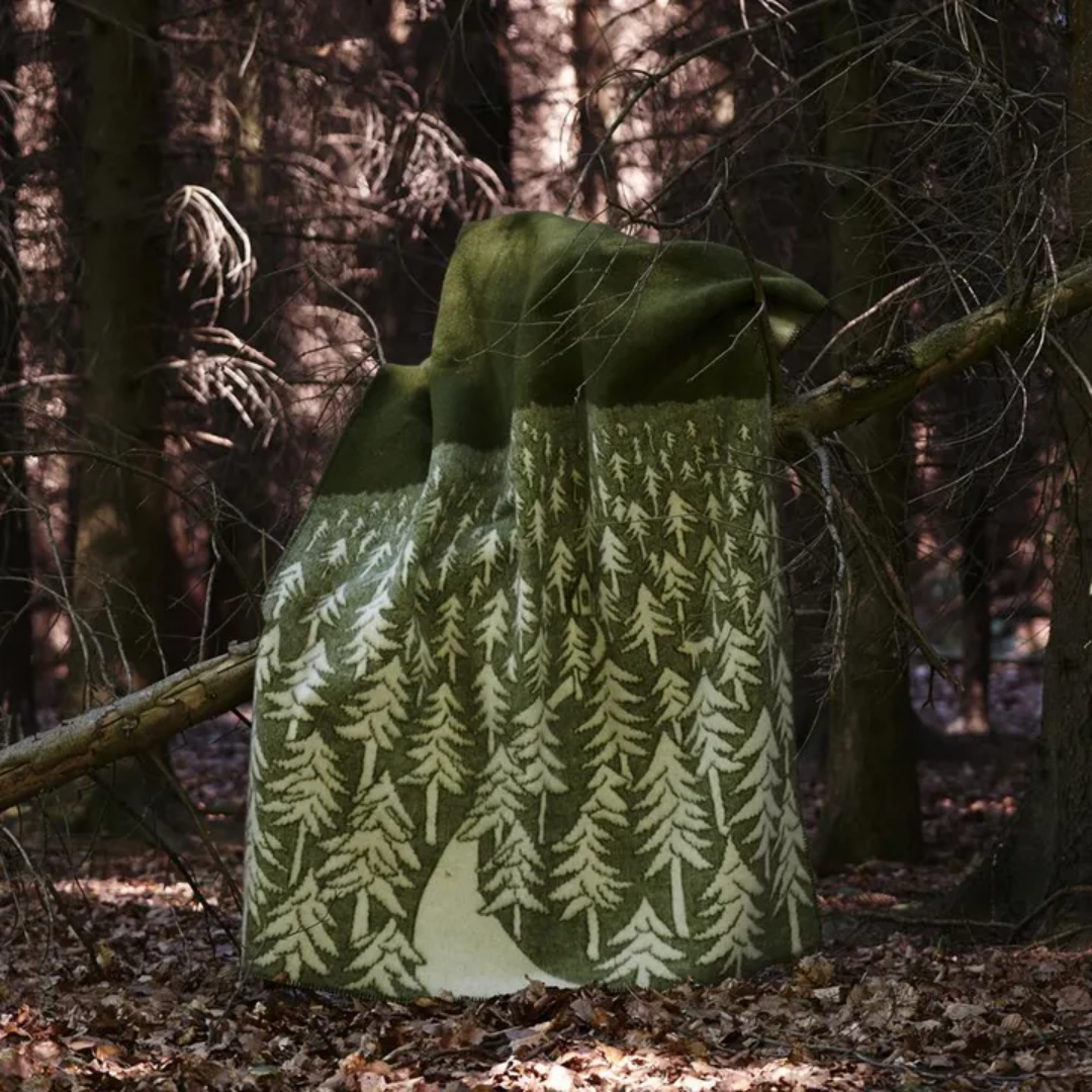 House in the Forest Throw - 3 colours