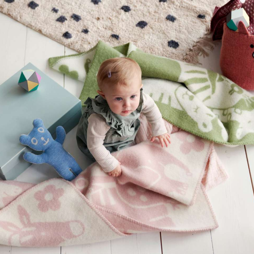 Animals Baby Blanket - 3 colours