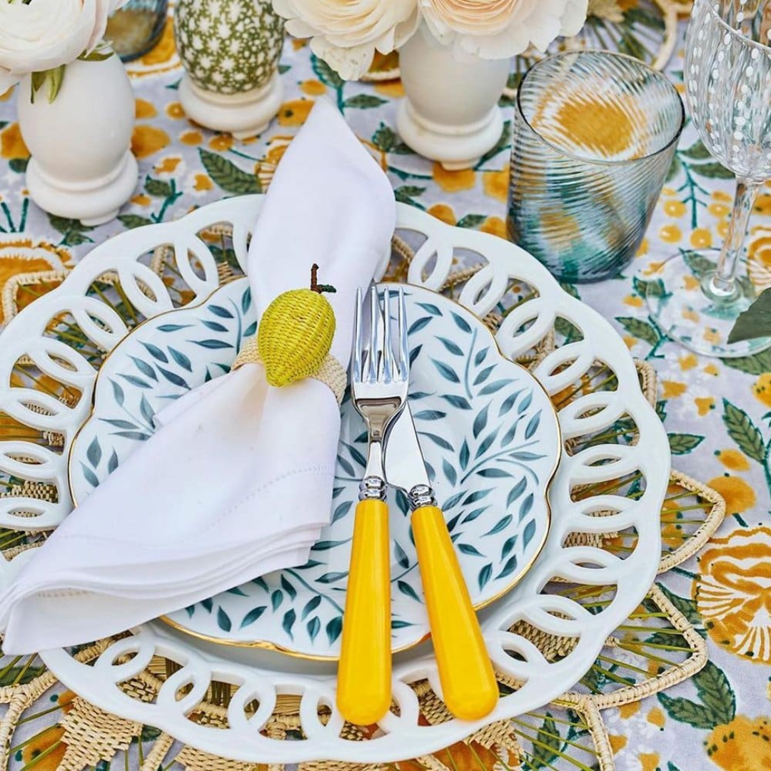 Yellow Cutlery Set