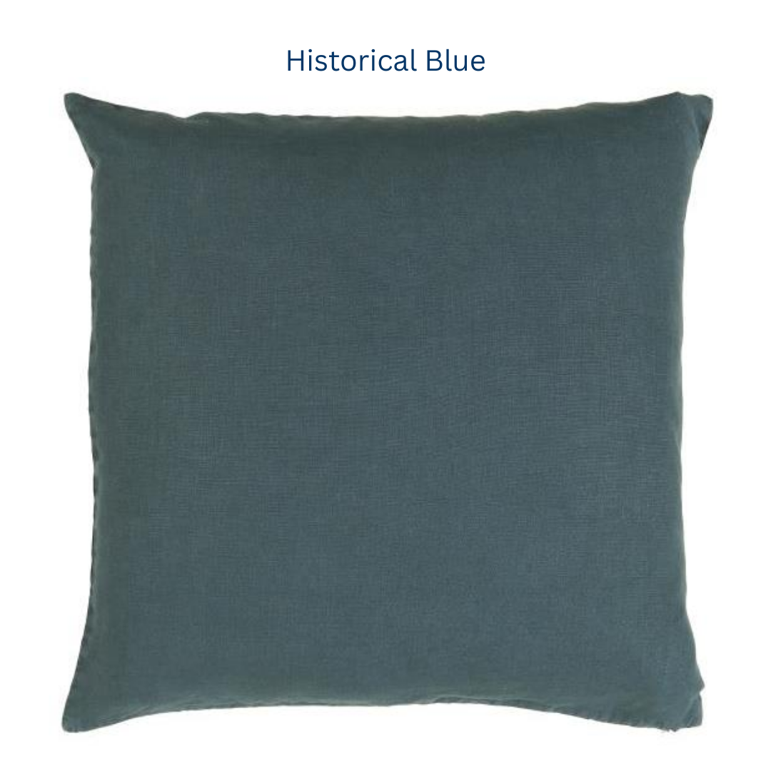 Stone Washed Linen Cushion 50 x 50cm in 10 colours