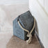 granite door stop with hemp rope