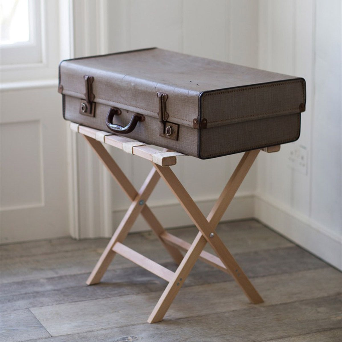 Gifts for the frequent flier in your life - foldable luggage rack